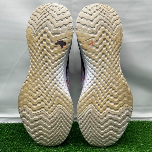 Nike Epic Phantom React Flyknit GS Multi-Color Size 6.5Y Slip On BV1370-002 - Picture 5 of 8